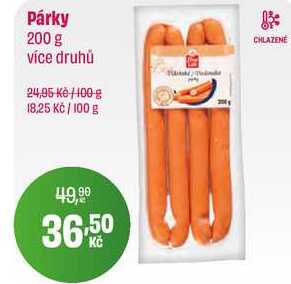 Párky 200 g 