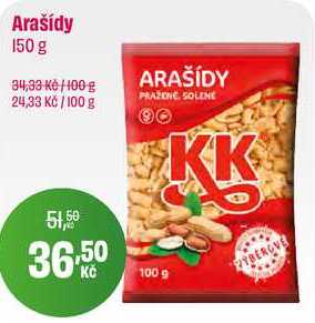 Arašídy 150 g 