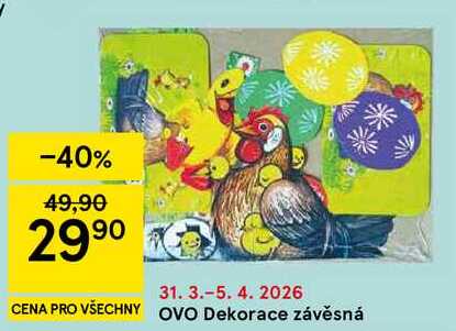 OVO Dekorace závěsná 