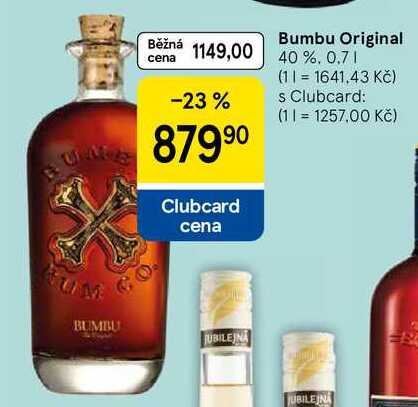 Bumbu Original 40 %, 0.7 l