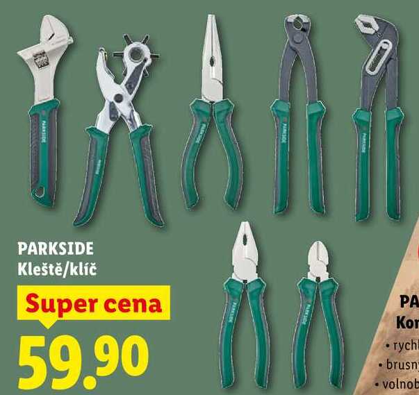 PARKSIDE Kleště/klíč 