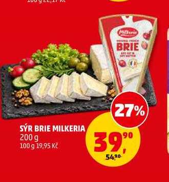SÝR BRIE MILKERIA, 200 g
