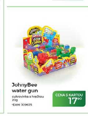 JohnyBee water gun cukrovinka s hračkou 20g