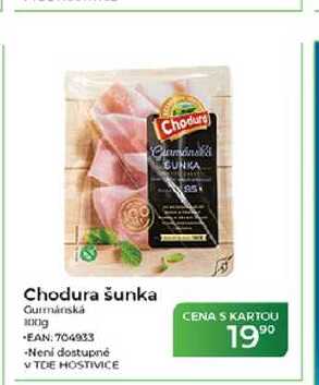 Chodura šunka Gurmánská 100g
