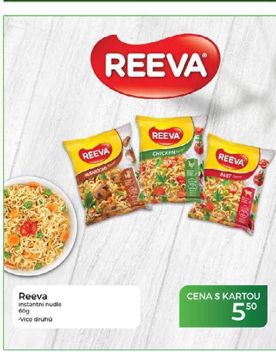 Reeva instantní nudle 60g
