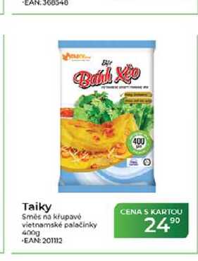 Taiky Směs na křupavé vietnamské palačinky 400g