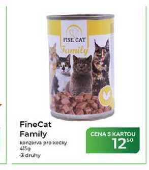 FineCat Family konzerva pro kocky 415g