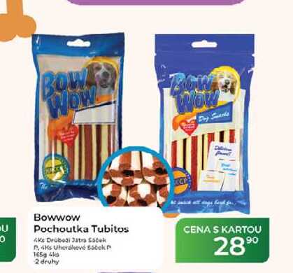 Bowwow Pochoutka Tubitos