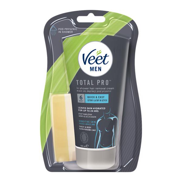 Veet MEN Depilační krém do sprchy pro citlivou pokožku