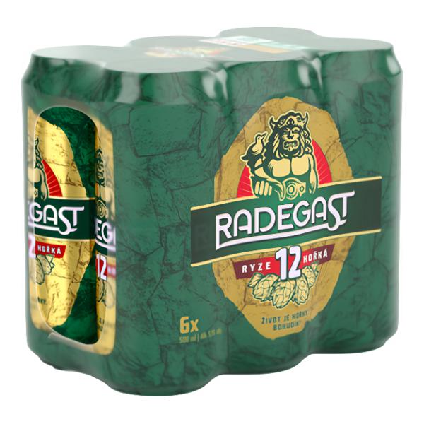 Radegast Ryze Hořká 12 plech 6x500ml