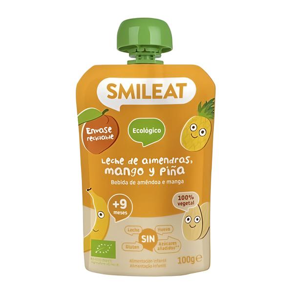 Smileat BIO Kapsička mandlové mléko, mango, ananas a banán