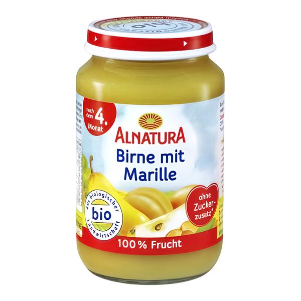 ALNATURA BIO Dětská výživa Hruška a meruňka