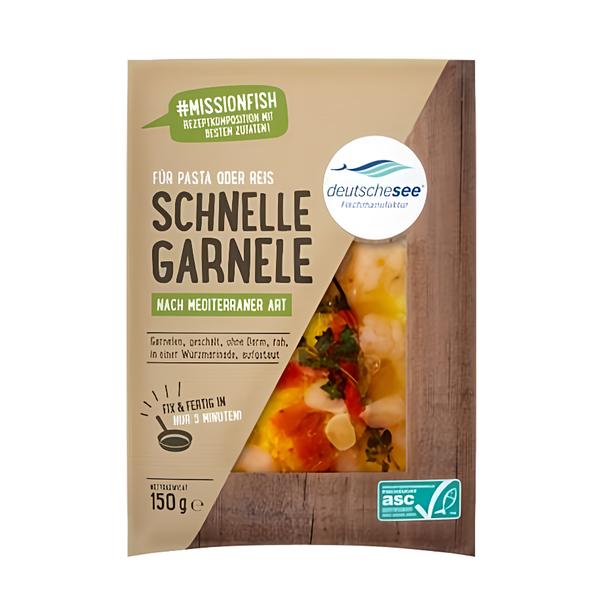 Deutshe See Rychlé krevety ve středomořském stylu