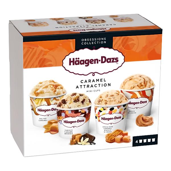 Häagen-Dazs Caramel attraction 4x95ml