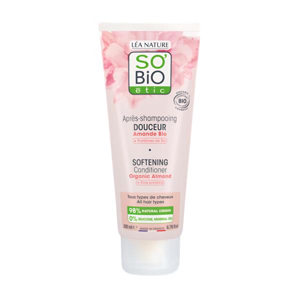 SO’BiO étic Kondicionér vlasový s mandlovým mlékem a rýžovými proteiny BIO