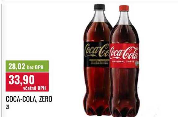 COCA-COLA, ZERO 2l