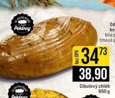 Cibulový chléb 650 g 