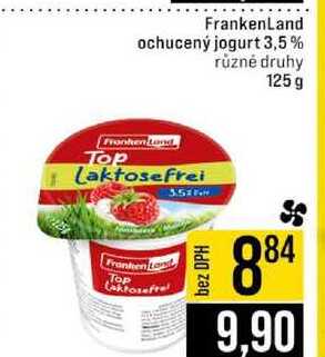 FrankenLand ochucený jogurt 3,5% různé druhy 125 g