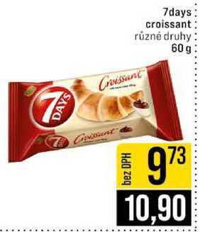 7days croissant různé druhy 60 g 