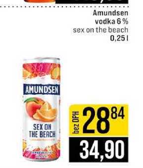Amundsen vodka 6% sex on the beach 0,25l