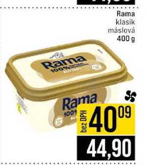 Rama klasik máslová 400 g 