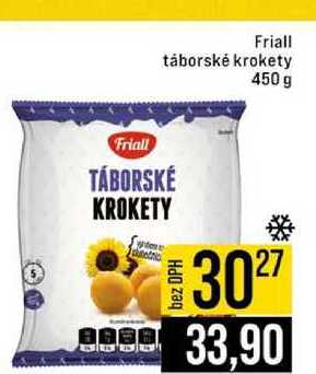 Friall táborské krokety 450 g