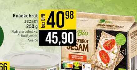 Knäckebrot sezam 250 g 