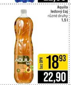 Aquila ledový čaj různé druhy 1,5l
