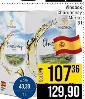 Vinobox Chardonnay Merlot 3l