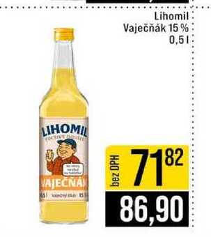 Lihomil Vaječňák 15% 0,5l
