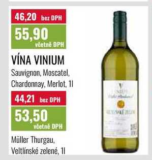 VÍNA VINIUM 1l