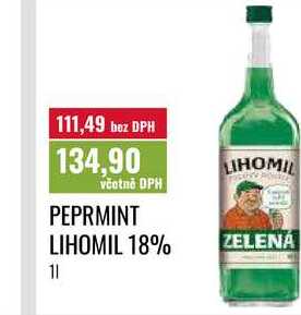 PEPRMINT LIHOMIL 18% 1l