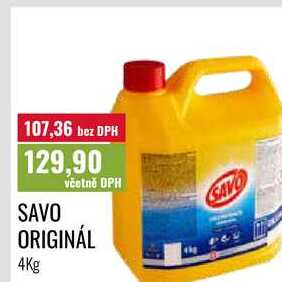 SAVO ORIGINÁL 4Kg 