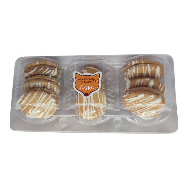 Bezlepková pekárna Liška Bezlepkové velikonoční perníčky slepované povidly