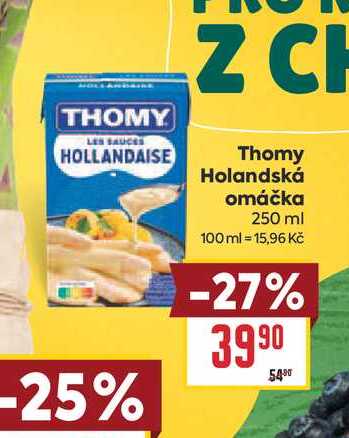 Thomy Holandská omáčka 250 ml