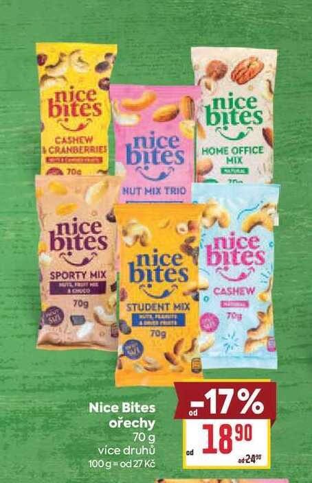 Nice Bites ořechy 70 g 