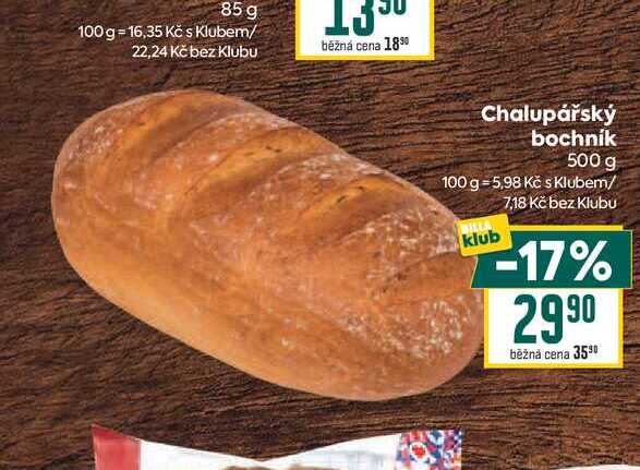 Chalupářský bochník 500 g