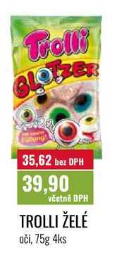TROLLI ŽELÉ oči, 75g