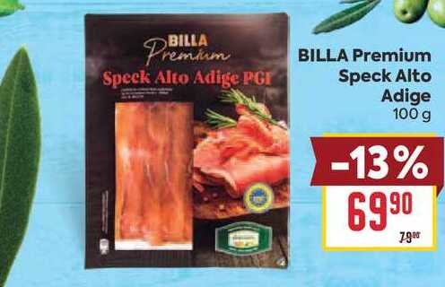 BILLA Premium Speck Alto Adige 100 g