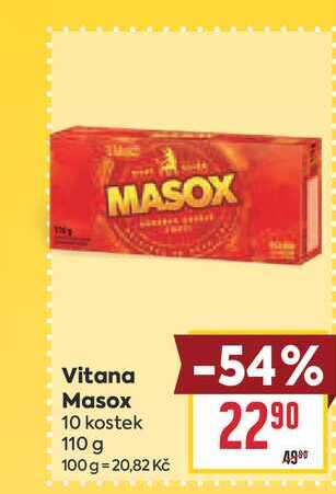 Vitana Masox 10 kostek 110 g