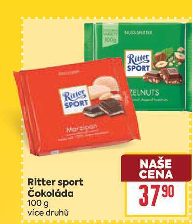 Ritter sport Čokoláda 100 g
