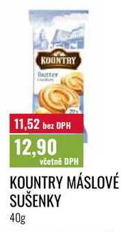 KOUNTRY MÁSLOVÉ SUŠENKY 40g