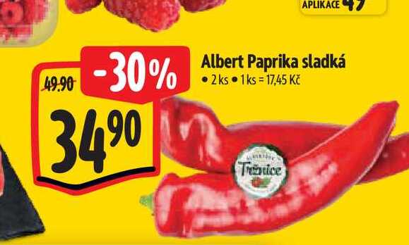 Albert Paprika sladká 2 ks