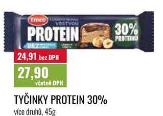 TYČINKY PROTEIN 30% 45g