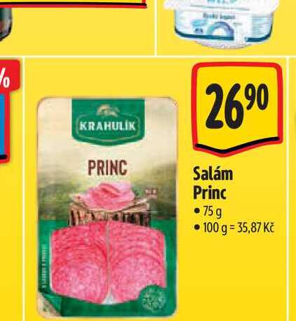   Salám Princ 75 g 