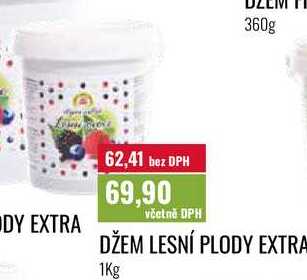 DŽEM LESNÍ PLODY EXTRA 1Kg 