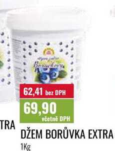 DŽEM BORŮVKA EXTRA 1Kg 