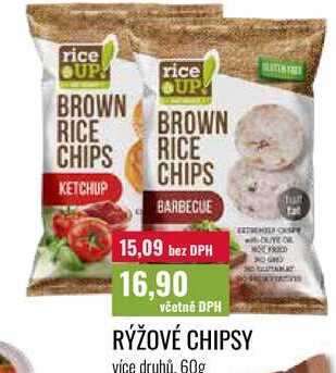 RÝŽOVÉ CHIPSY 60g 