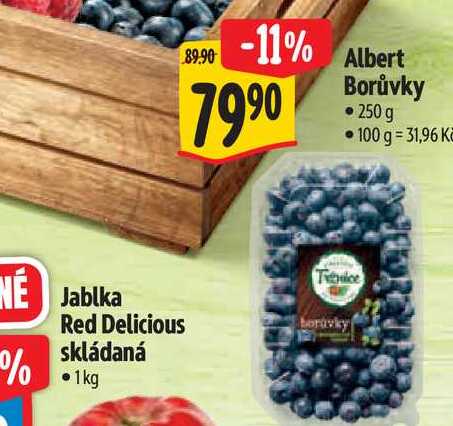  Albert Borůvky 250 g  