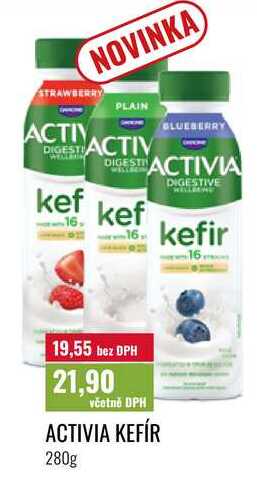 ACTIVIA KEFÍR 280g  v akci
